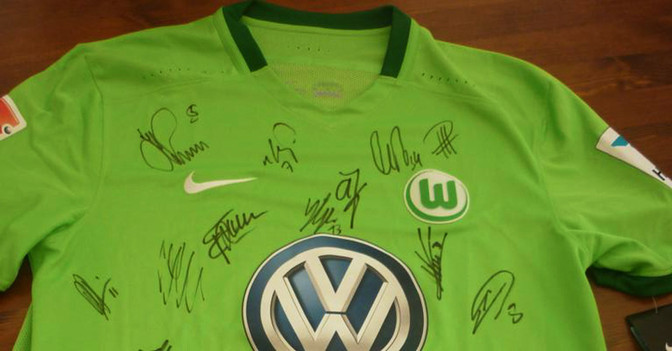 Trikot Wolfsburg neu 