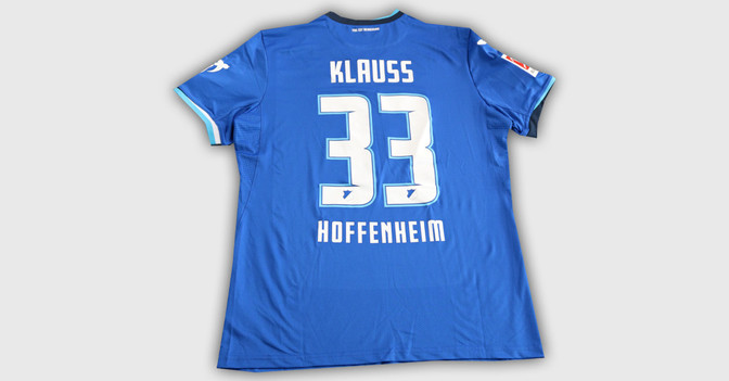 TSG Sondertrikot Klauss   TSG Sondertrikot Klauss