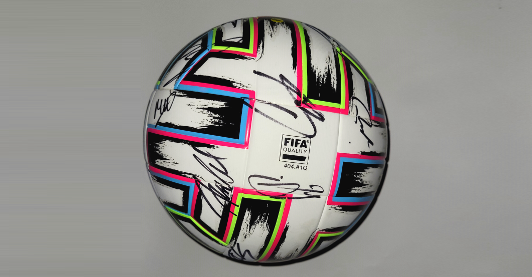  U21 Fußball signiert 