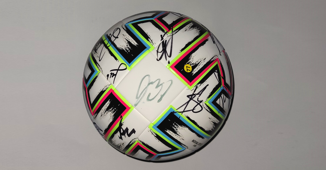  U21 Fußball signiert 