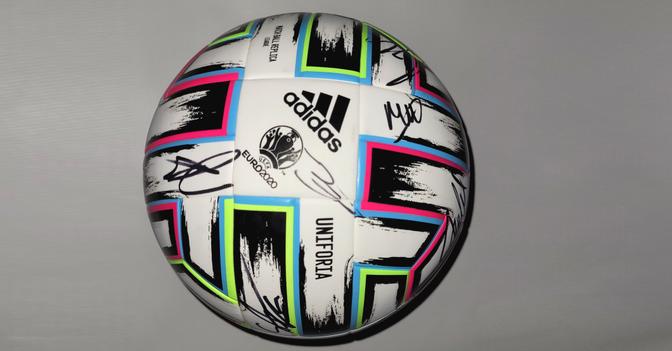  U21 Fußball signiert 