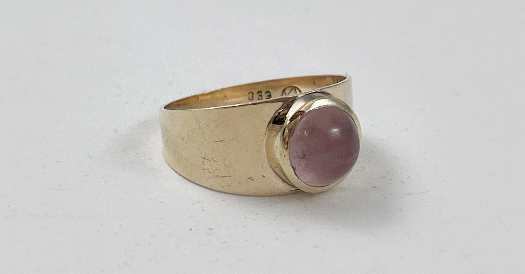  UC Goldring Rosenquarz 