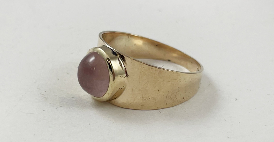  UC Goldring Rosenquarz 