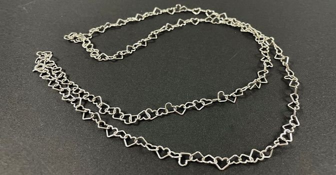 UC Herzkette silber   UC Herzkette silber