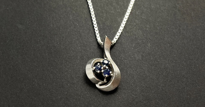 UC Weißgold Anhänger   UC Weißgold Anhänger