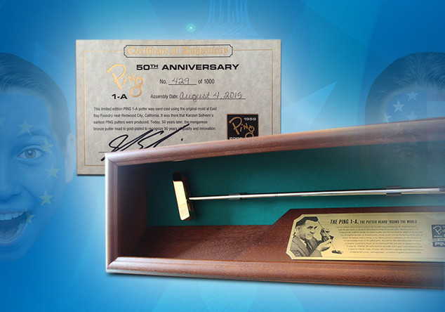  Vergoldeter PING Putter 