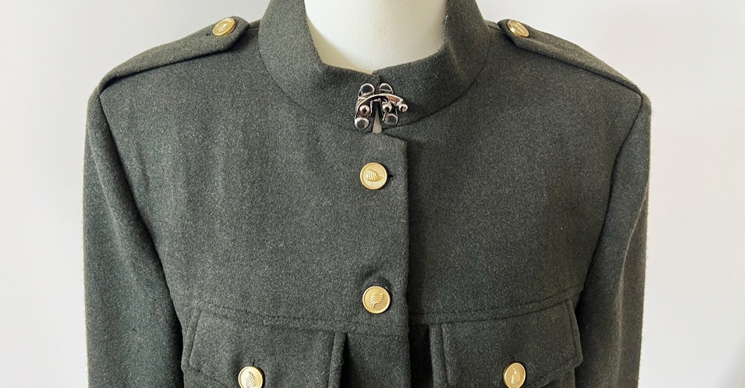  Verräter Khaki Mantel 