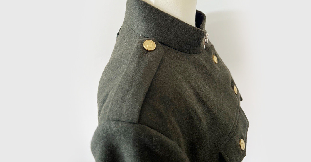  Verräter Khaki Mantel 