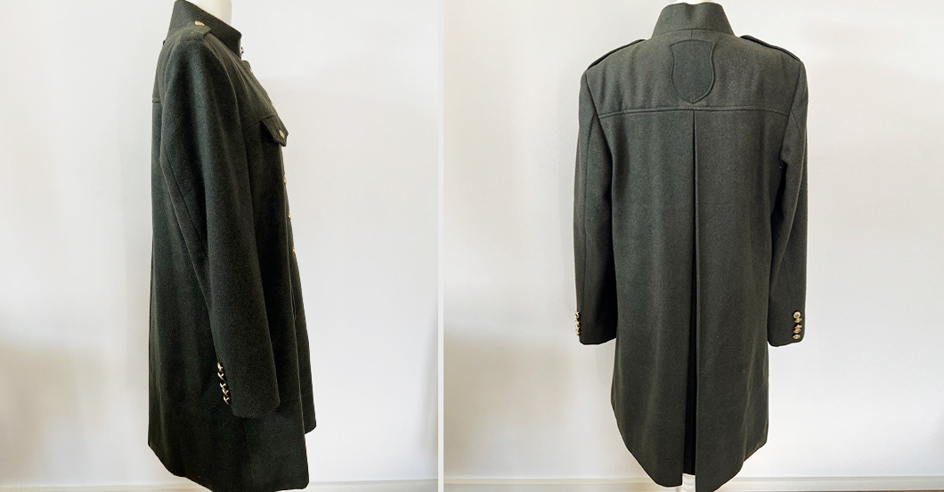  Verräter Khaki Mantel 