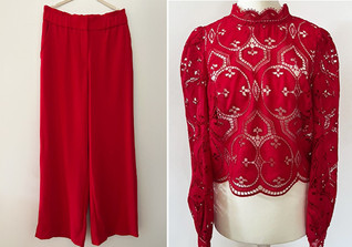  Verräter Outfit rot 