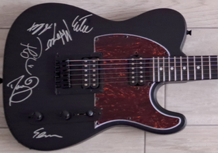  Versengold Gitarre black 