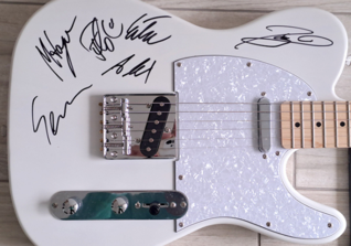  Versengold Gitarre weiß 