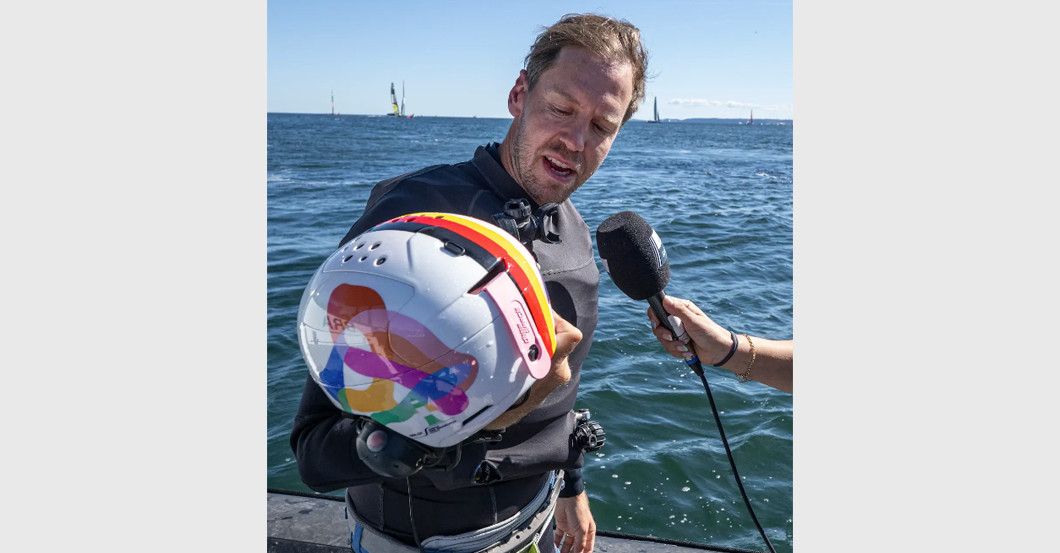 Vettels SailGP Helm   Vettels SailGP Helm