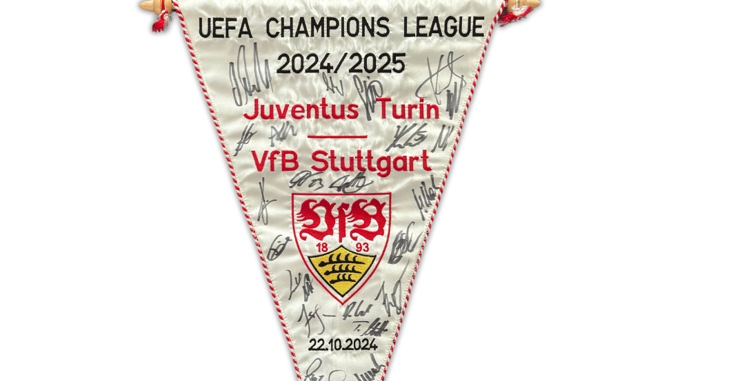 VfB-Juve Wimpel   VfB-Juve Wimpel