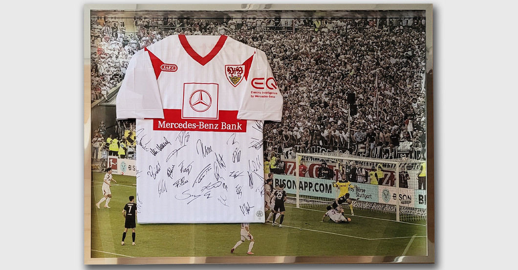  VfB Sondertrikot-Rahmen  