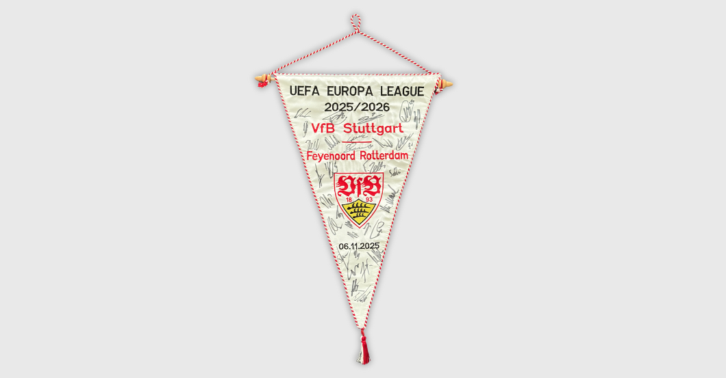  VfB-Wimpel Feyenoord 