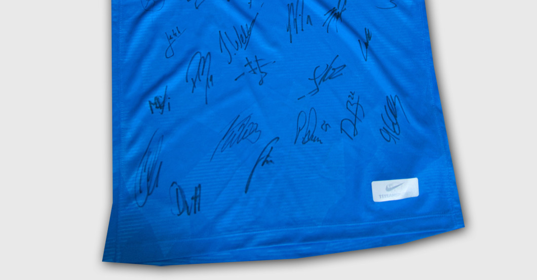 VfL Bochum Trikot Ball   VfL Bochum Trikot Ball