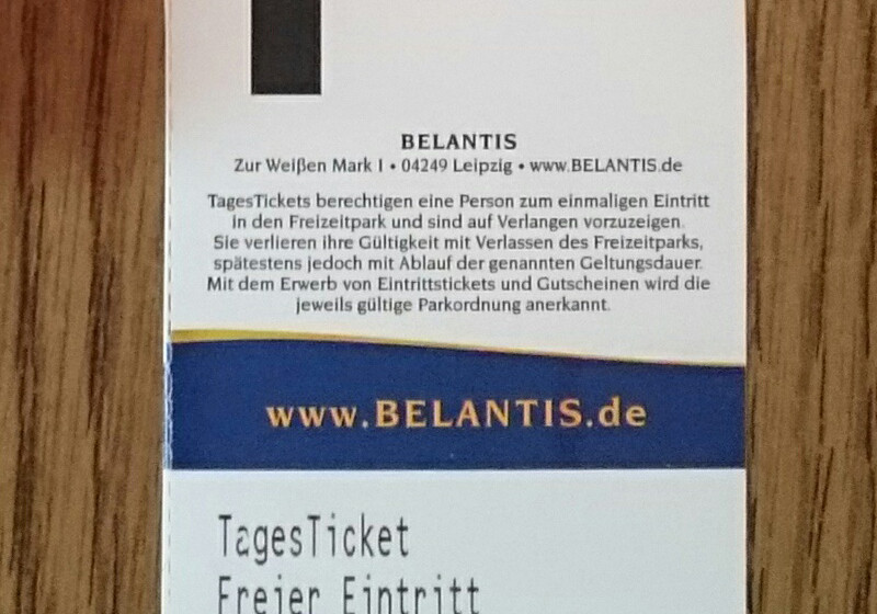  Vier Tickets Belantis 