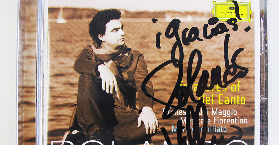 Villazon signierte CD   Villazon signierte CD