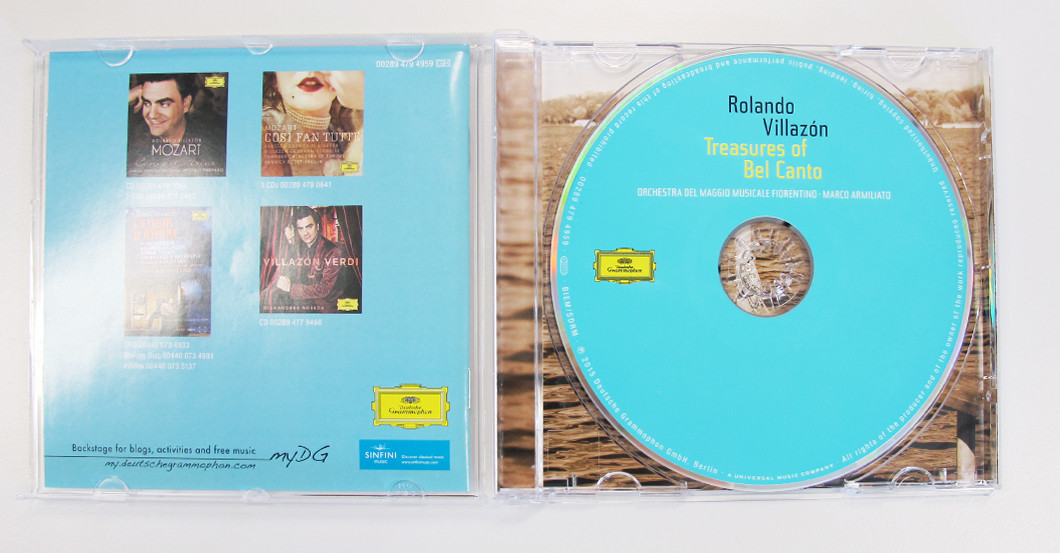 Villazon signierte CD   Villazon signierte CD