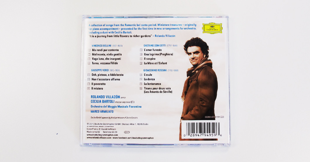 Villazon signierte CD   Villazon signierte CD