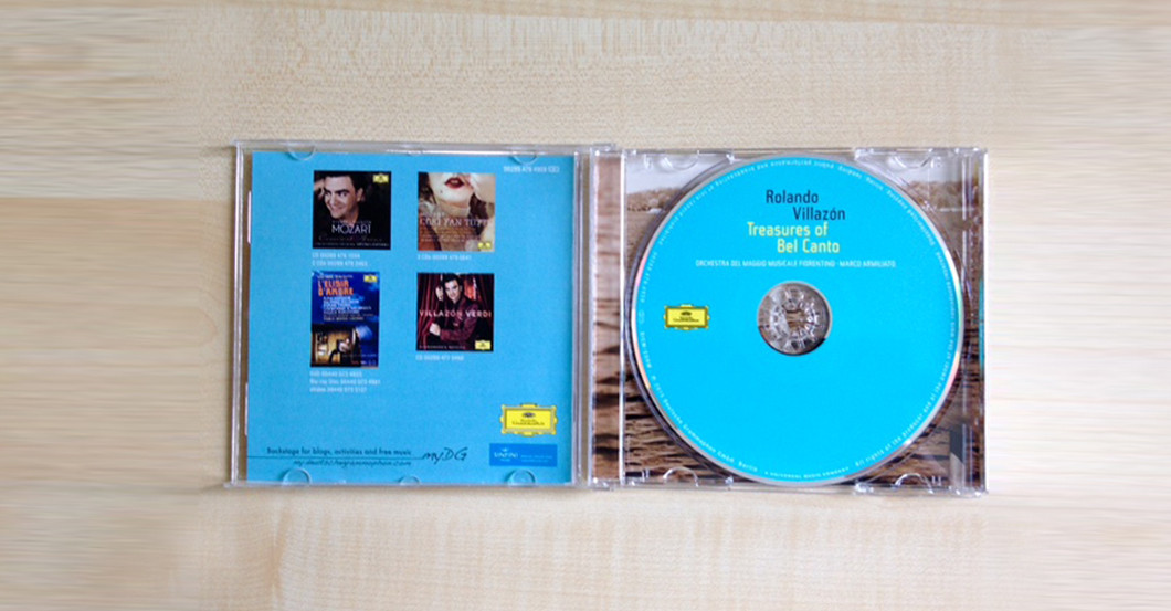 Villazon signierte CD   Villazon signierte CD