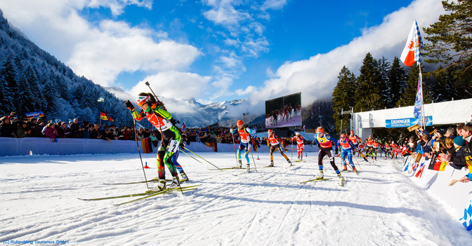 VIP beim Biathlon   VIP beim Biathlon