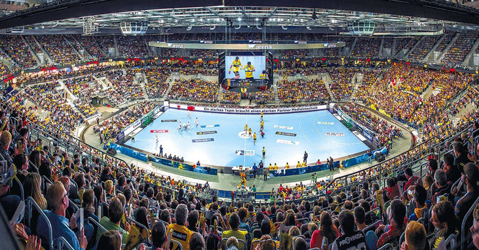 VIP beim Handball   VIP beim Handball