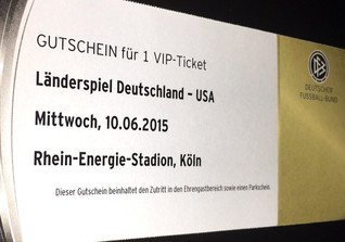  VIP beim Länderspiel 