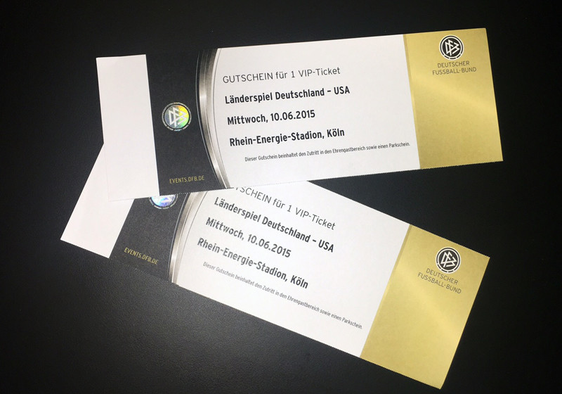 VIP beim Länderspiel   VIP beim Länderspiel