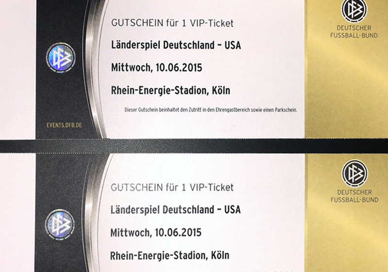 VIP beim Länderspiel   VIP beim Länderspiel
