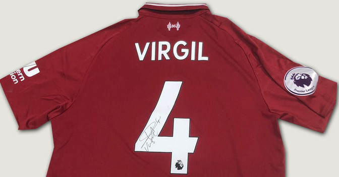 Virgil van Dijk Trikot   Virgil van Dijk Trikot