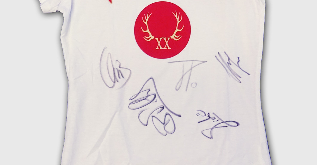  voXXclub Shirt signiert 