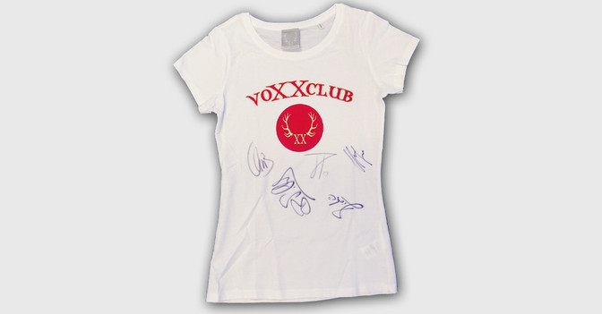  voXXclub Shirt signiert 