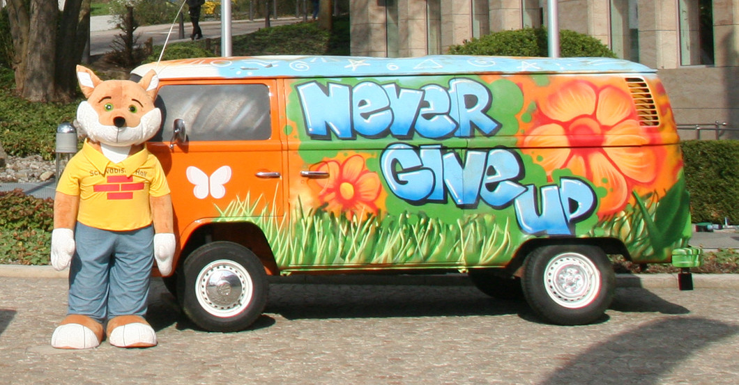  VW Bus Kunstwerk 
