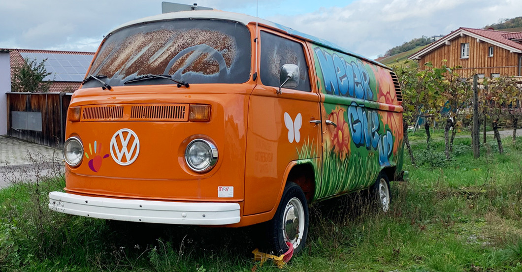  VW Bus Kunstwerk 