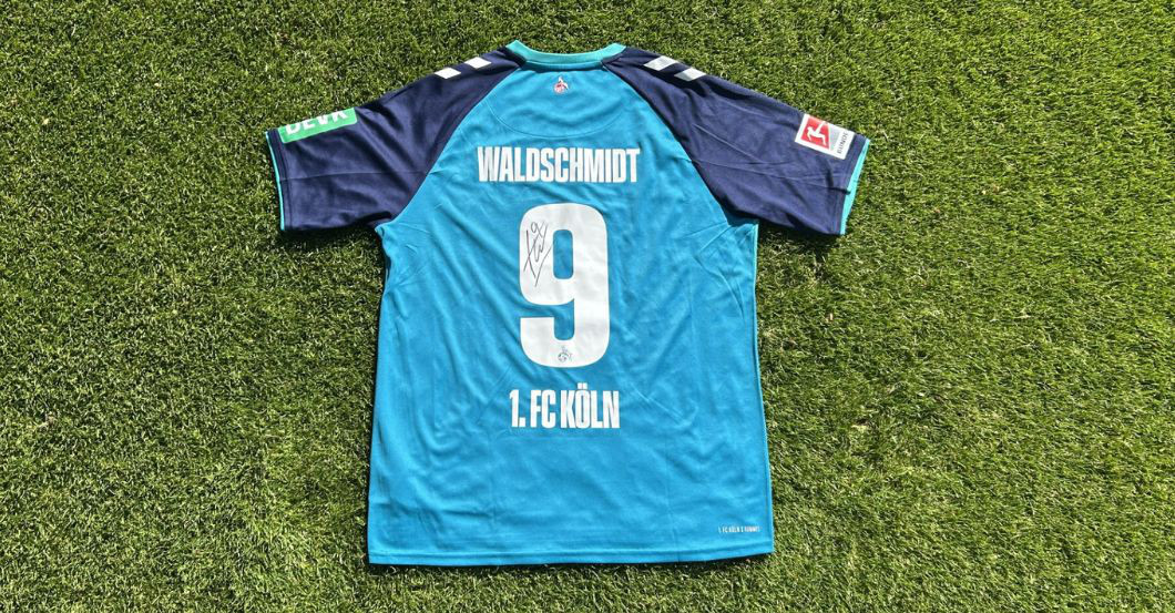 Waldschmidt Trikot Koeln   Waldschmidt Trikot Koeln