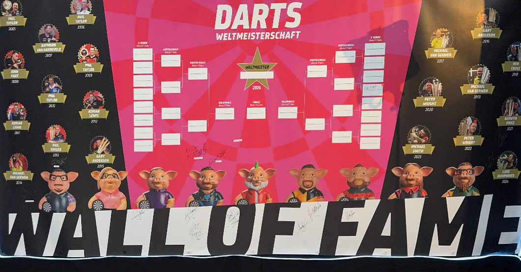 Wall of Fame Darts WM   Wall of Fame Darts WM