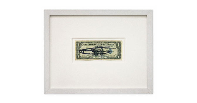 Warhol One Dollar Bill   Warhol One Dollar Bill