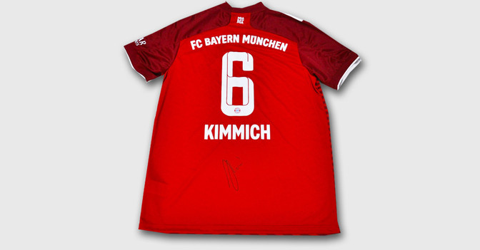WDW Kimmich FCB Trikot   WDW Kimmich FCB Trikot