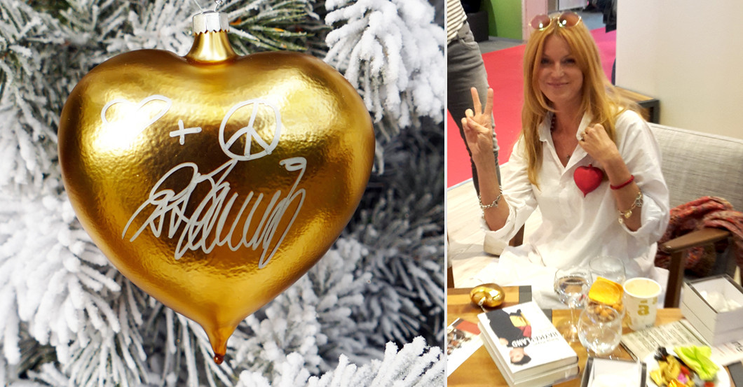  Weihnachtsherzen gold 