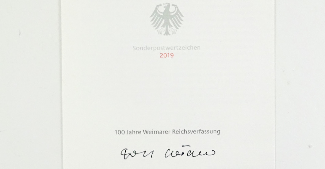 Weimarer Reichsverfassung 