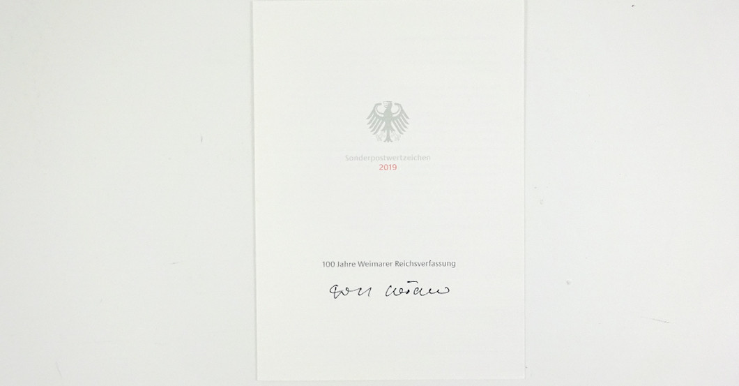  Weimarer Reichsverfassung 