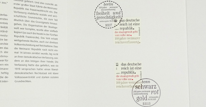 Weimarer Reichsverfassung   Weimarer Reichsverfassung