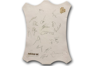  Weißes Autogrammleder  