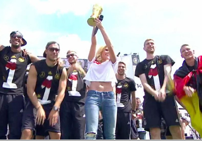  Weltpokal Helene Fischer 
