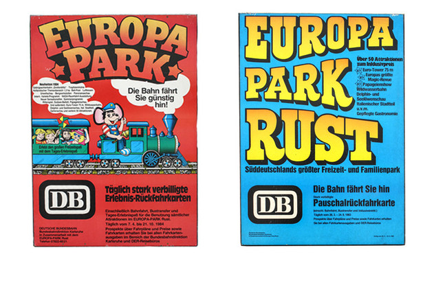 Werbeschilder Europapark   Werbeschilder Europapark