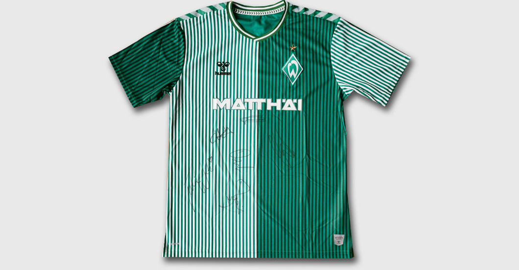 Werder  signiertes Trikot   Werder  signiertes Trikot