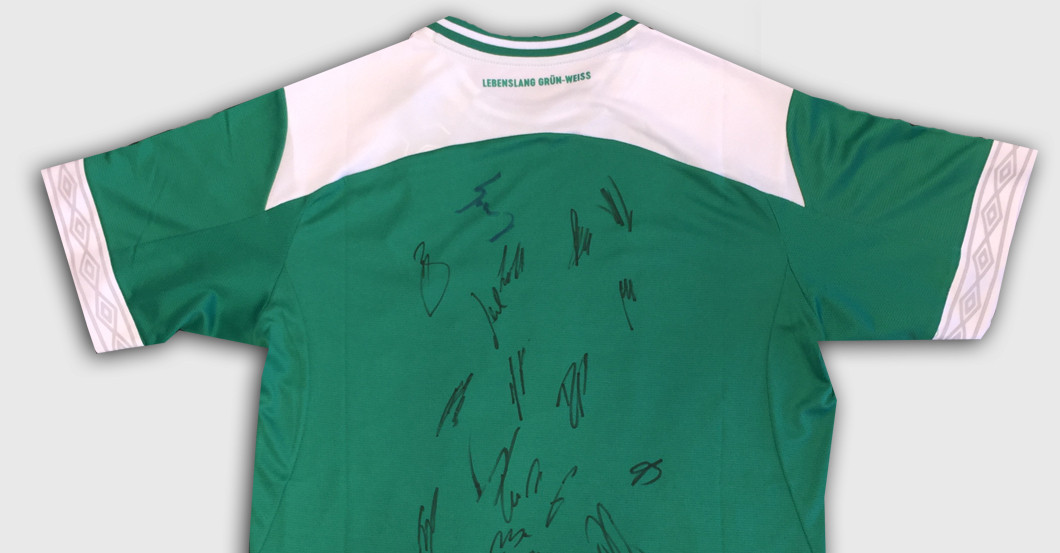  Werder Team Signaturen 