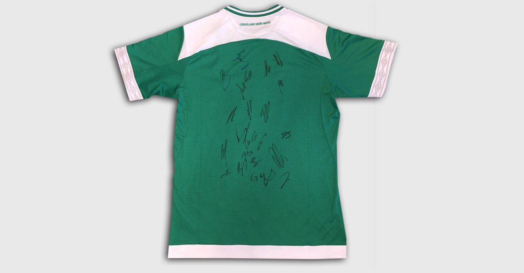  Werder Team Signaturen 
